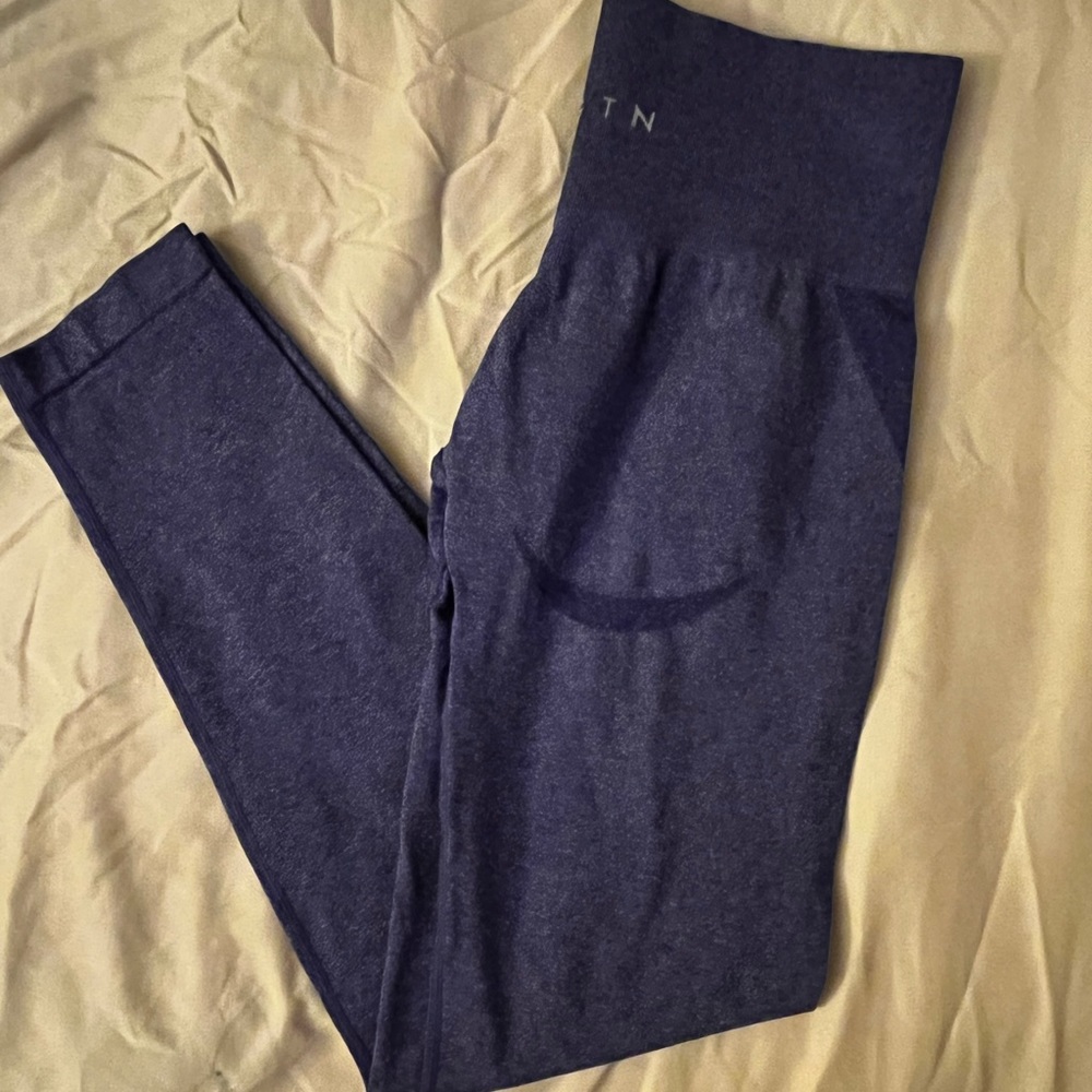 NVGTN Electric blue Seamless Contour leggings